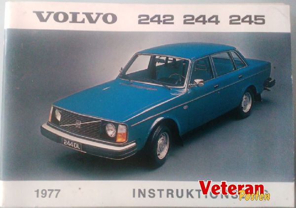 Volvo Instruktionsbog.  